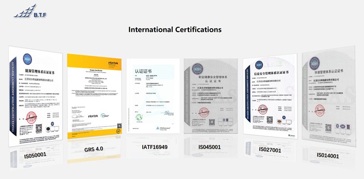 International certification
